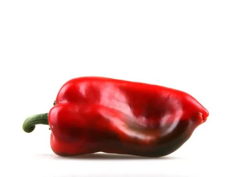 Red chilli peppers Foto stock