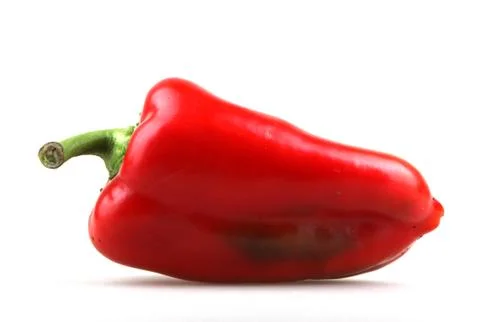 Red chilli peppers Foto stock