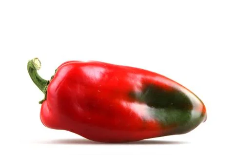 Red chilli peppers Foto stock