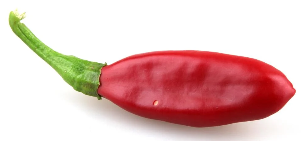 Red chilli peppers Stock Photos