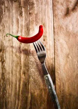 Red chilli peppers Stock-Fotos