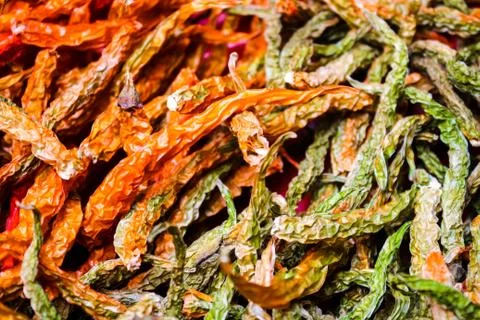 Red chilli Stockfoto's