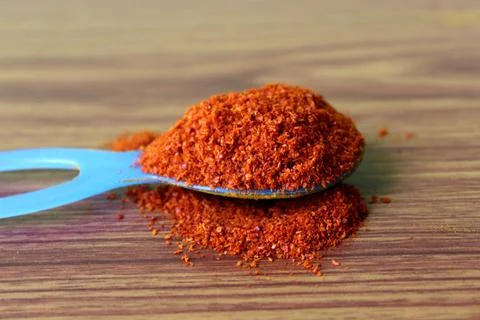 Red Chilli Powder Stock Photos