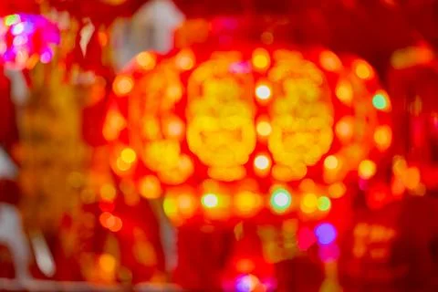Red Chinese flashlight. 스톡 사진