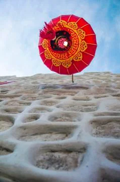 Red Chinese Lantern Stock Photos