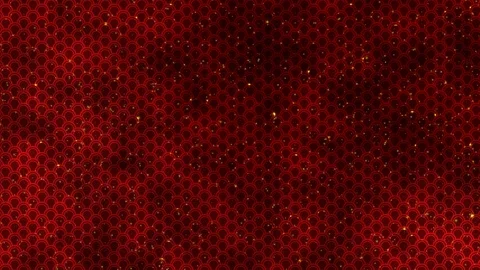 Red Chinese New Year background with golden stars glittering, and dragon pattern Stock Footage 121851732