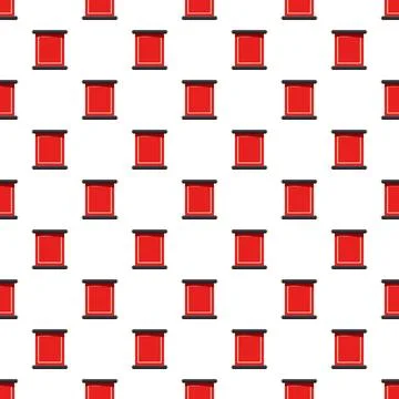 Red chinese scrolls creating a seamless tile pattern 스톡 일러스트
