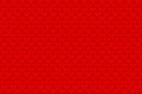 Red Chinese seamless pattern dragon fish scales simple seamless pattern Nat.. Stock Illustration