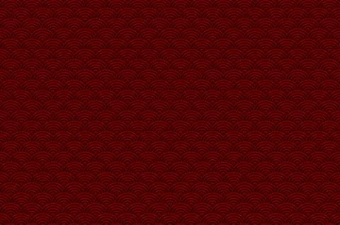 Red Chinese seamless pattern dragon fish scales simple seamless pattern Nat.. Stock Illustration