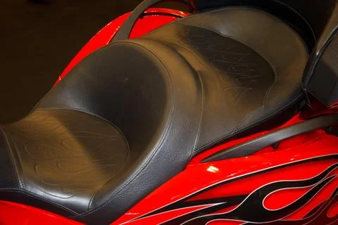 Red chopper Stock Photos