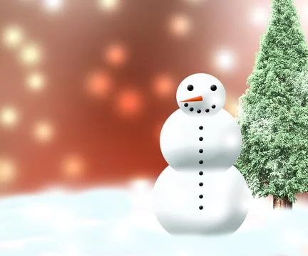 Red christmas backdrop Illustrazione stock