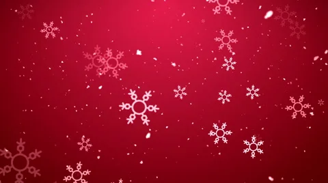 Red Christmas Background Stock Footage 44457815