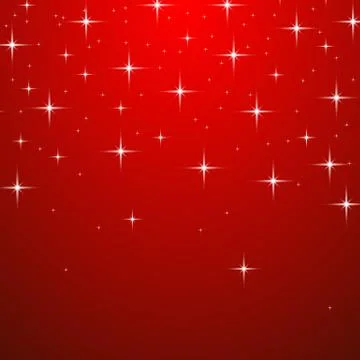 Red Christmas background with highlights Stock Illustration
