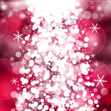 Red Christmas background Stock Illustration