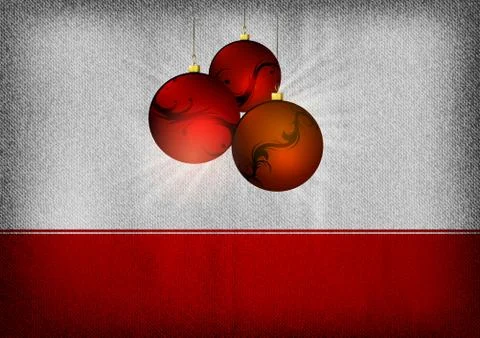 Red christmas background Stock Illustration