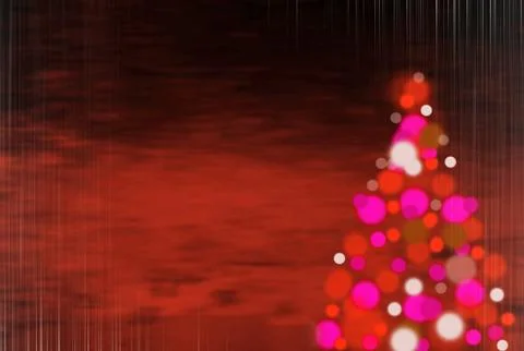 Red christmas background Stock Illustration