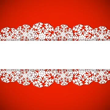 Red Christmas background Stock Illustration