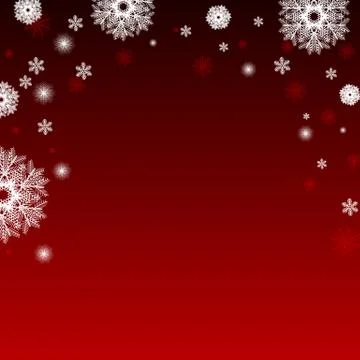 Red Christmas background Stock Illustration