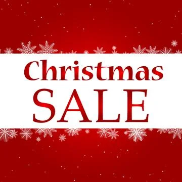 Red Christmas background Stock Illustration