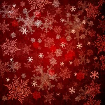 Red christmas background Stock Illustration