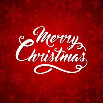 Red Christmas background Stock Illustration