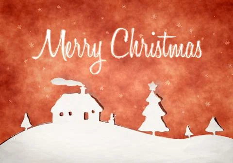 Red christmas background Stock Photos