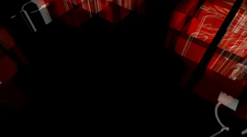 Red Christmas Ball Motion Mapping 库存影片 32922608