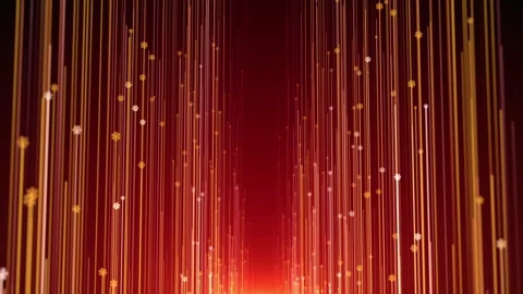 Red christmas elegance abstract background, loop Stock Footage 346360581