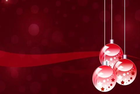 Red Christmas Stock Footage 617540