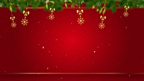 Red Christmas Motion Background 4K 스톡 동영상 225611680