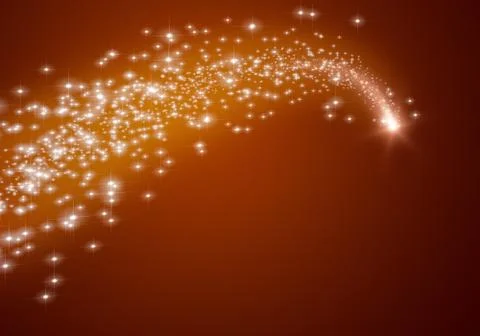 Red christmas star Stock Illustration
