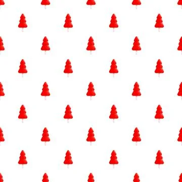 Red christmas tree pattern background celebrating winter holiday 스톡 일러스트