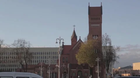 Red church11 Stock-Footage 164335161