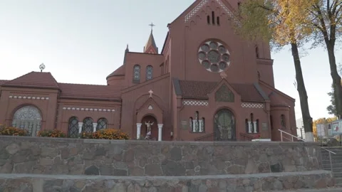 Red church5 Stock-Footage 164335143