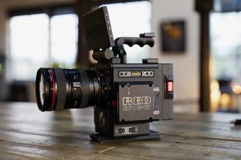RED Cinema camera Stock-Fotos