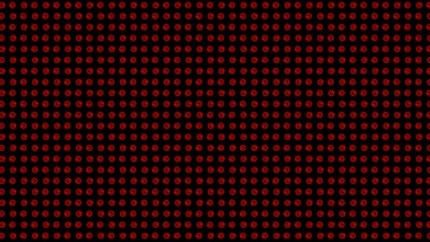 Red circle and animated lines around. Dark-blue background (4K) Video stock 102317957