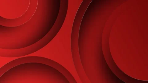 Red circle animation video background Stock Footage 170243968