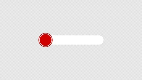 Red Circle Badge Lower Third Banner Animation on Transparent Background 스톡 동영상 339058432