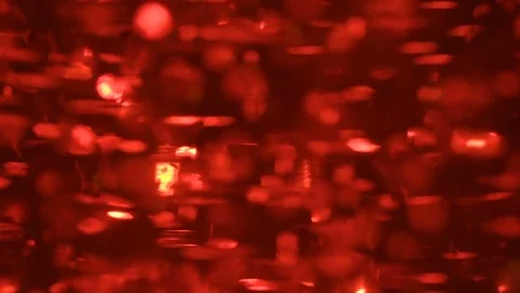 Red circle bokeh lights. abstract motion background, Stock Footage 83659870