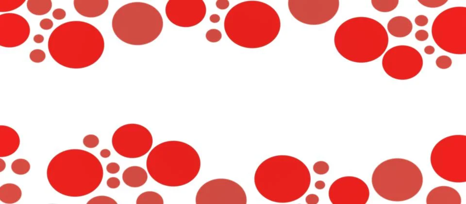 Red Circle Border Background イラスト素材