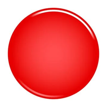 Red circle button blank web internet icon 스톡 일러스트