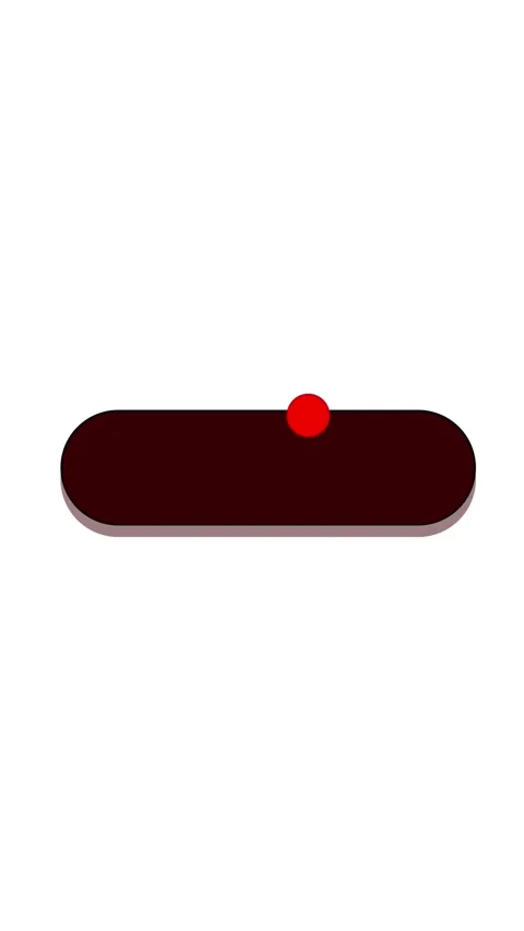 Red Circle Icon on Dark Rounded Button on Emergency Alert text with White B.. Stock Footage 337459195