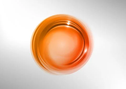 Red circle Illustrazione stock