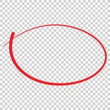 Red circle Stock Illustration