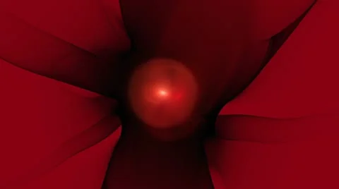 Red circle seamless looping background d6132_L Stock Footage 10834975