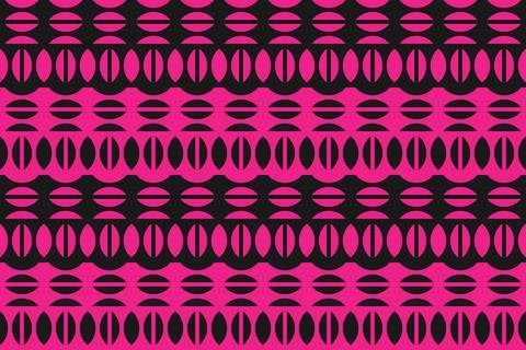 Red Circle Shapes Geometric Pattern Background Illustrazione stock