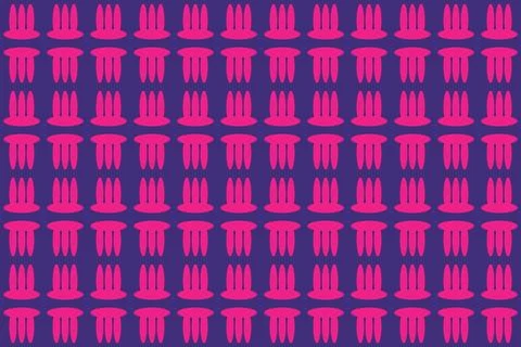 Red Circle Shapes Geometric Pattern Background イラスト素材