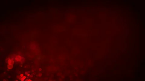 Red circles appear on the shining background. Valentines Day holiday abstract Video stock 101064847
