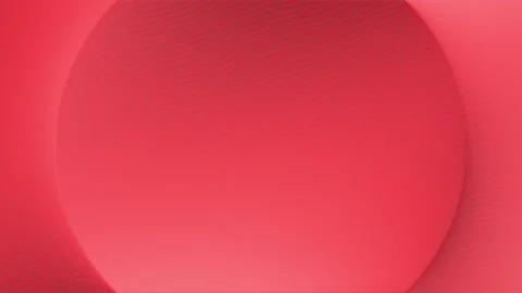 Red Circles Gradient with Noise Lines Waves Rotation Motion Loop Background Stock Footage 148124327