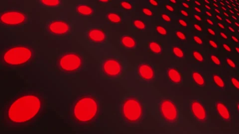 Red circles pattern motion perspective background Stock Footage 134645751
